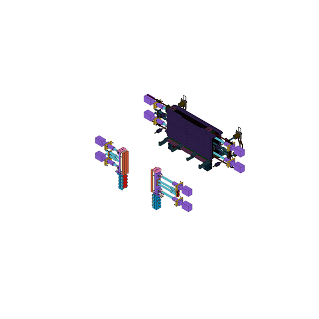 SLAB MOLD WIDTH ADJUSTMENT DEVICE (ONLINE)