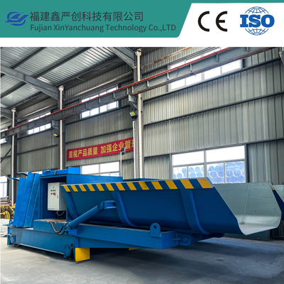 30 tons medium frequency induction furnace hydraulic feeding truck