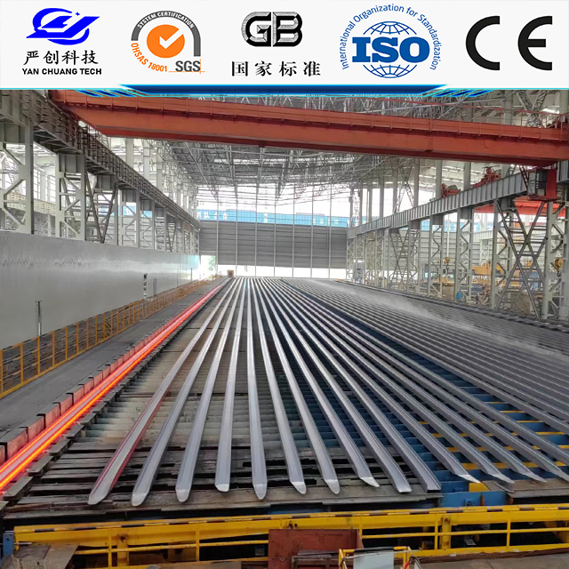 Chain Transfer - Cooling Bed Charging Mechanism