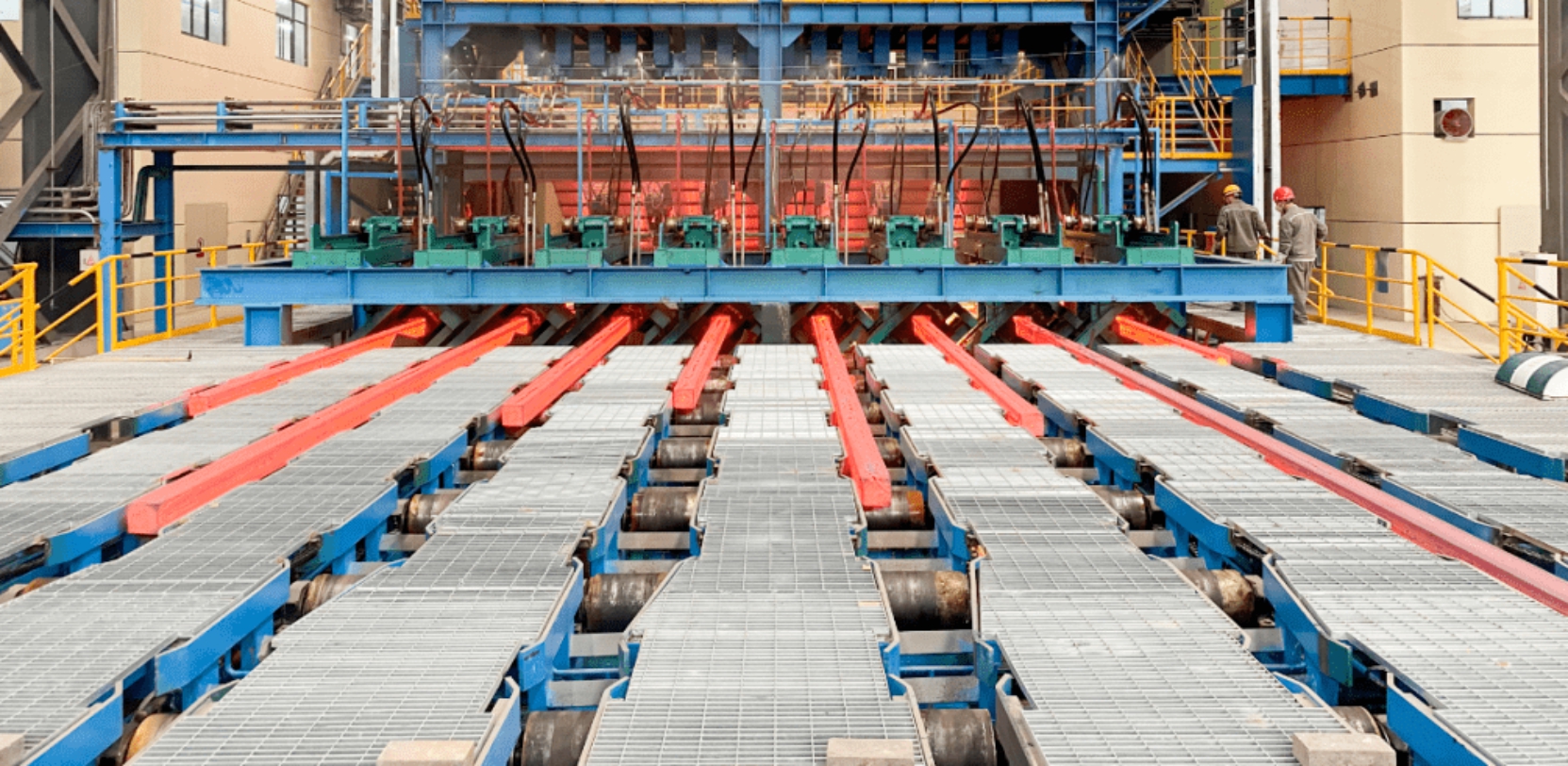 8机8流-165方连铸机 8 Strands 165x165mm Casting Machine