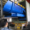 Medium frequency induction furnace hydraulic feeding truck