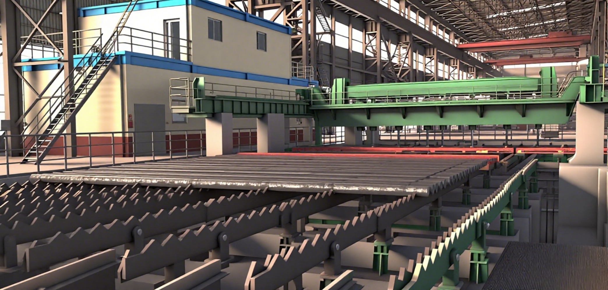 钢坯步进式冷床 Billlet Walking Beam Cooling Bed