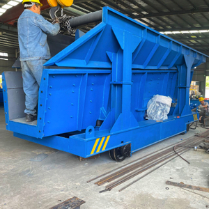 Scrap Vibration Charging Vehicle for 25 Ton Induction Furnace